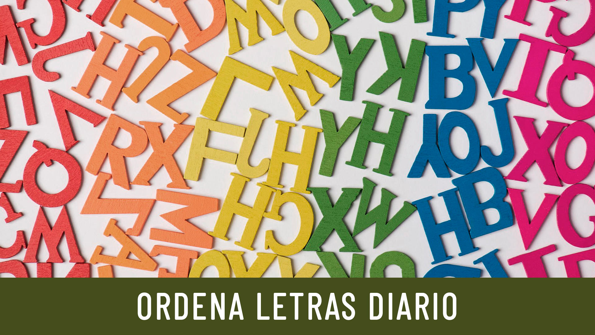 Ordena Letras Diario