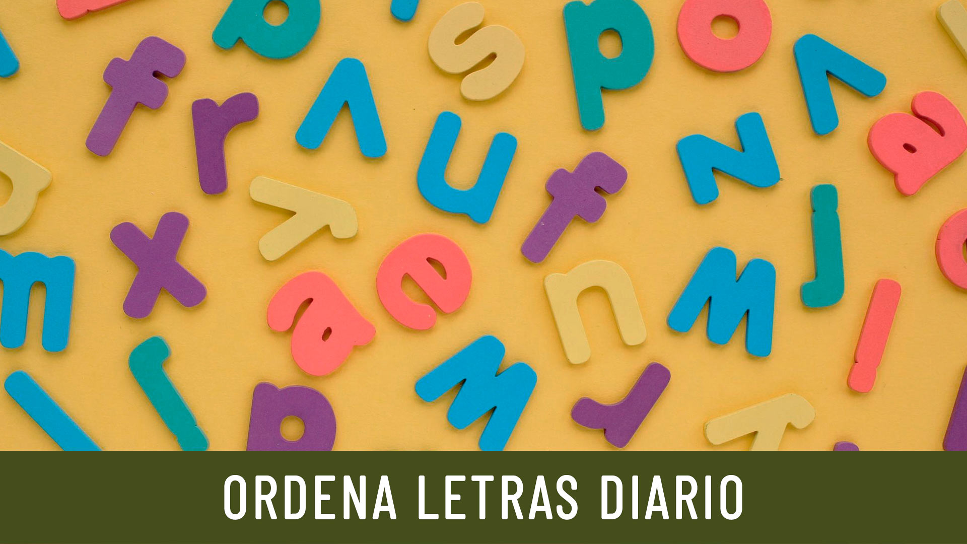 Ordena Letras Diario