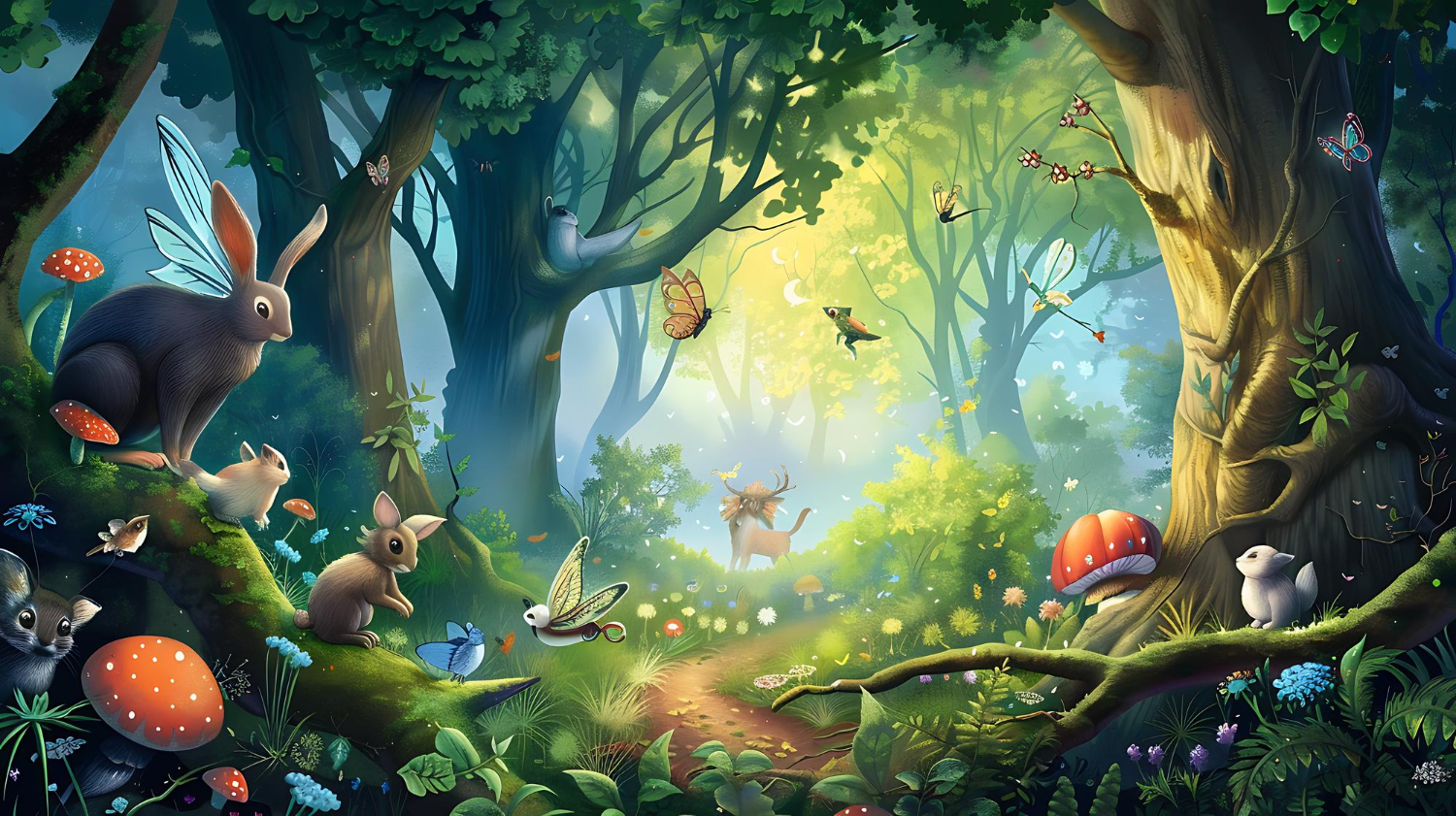 Puzzle Bosque encantado