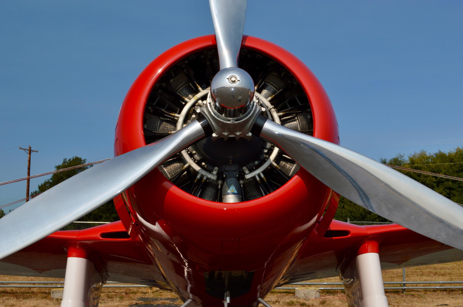 Puzzle Hélices de un avión antiguo