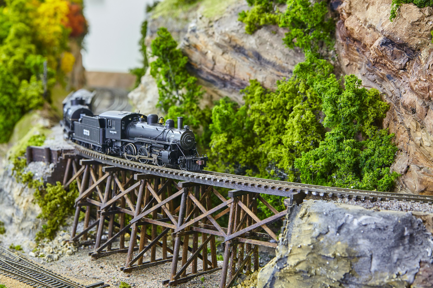 Puzzle Maqueta de tren