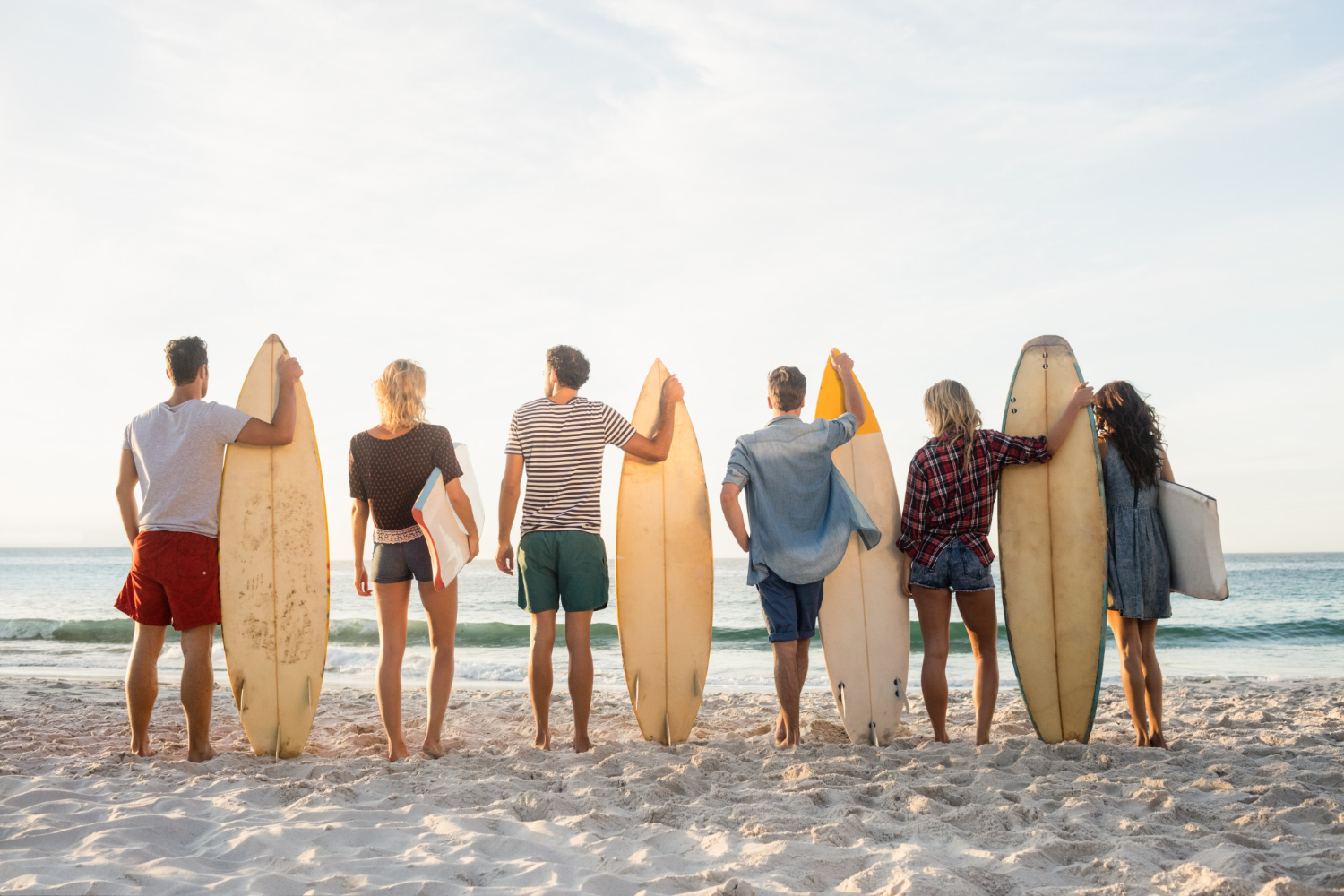 Puzzle Surf en la playa