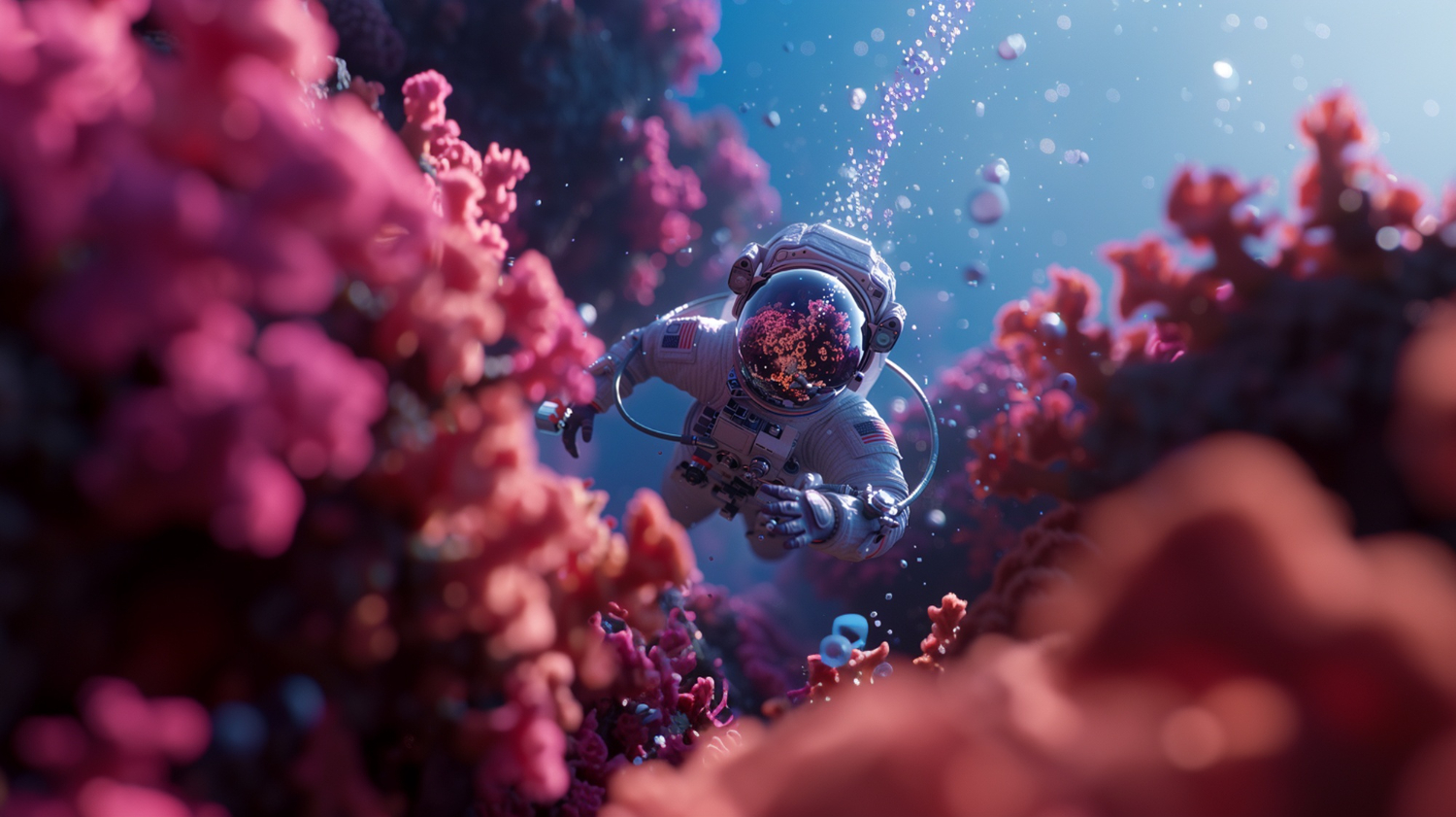 Puzzle Astronauta buceando