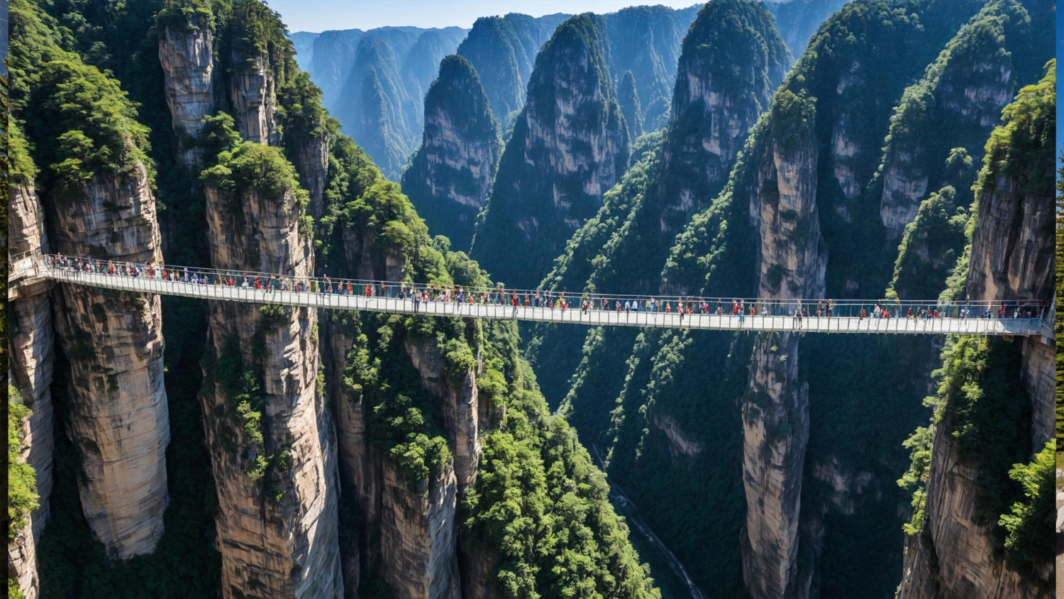 Puzzle Zhangjiajie, China