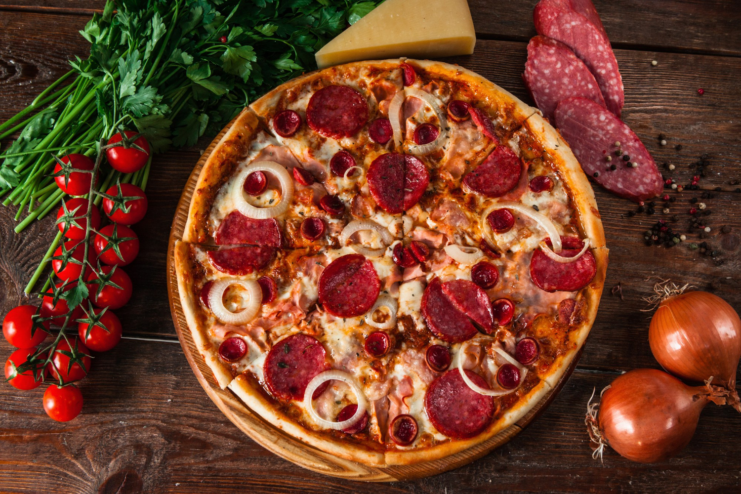 Puzzle Pizza deliciosa