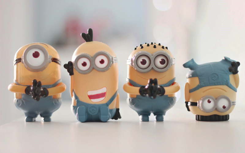 Puzzle Muñecos divertidos