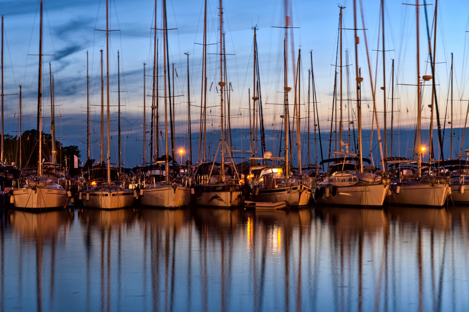 Puzzle Barcos en el puerto