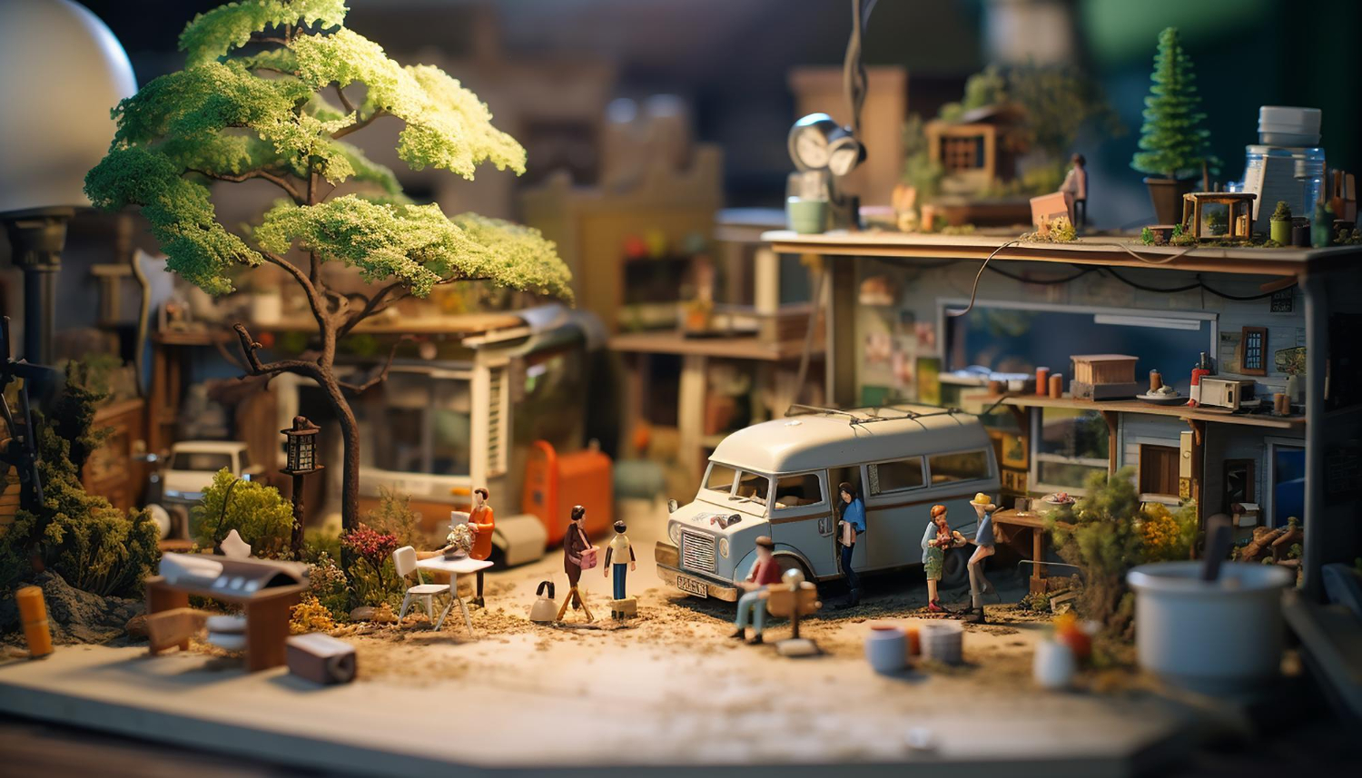 Puzzle Diorama
