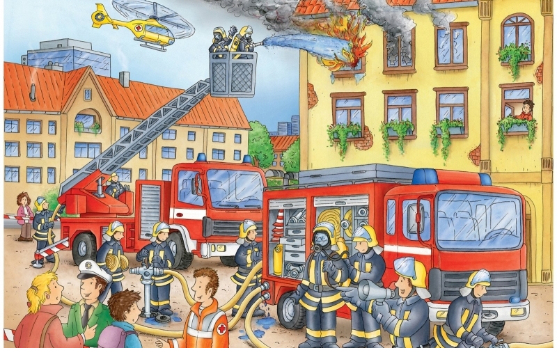 Puzzle Bomberos