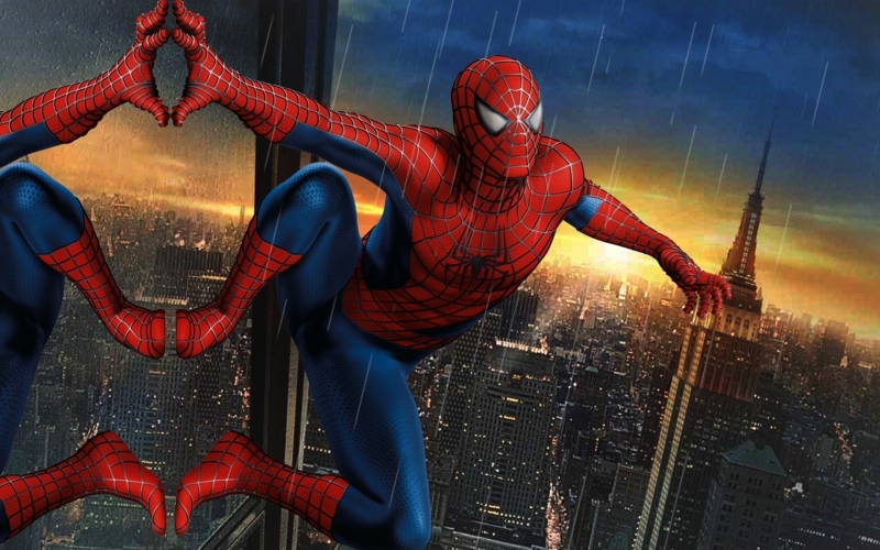 Puzzle Dibujo de Spiderman