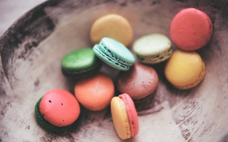 Puzzle Galletas de colores