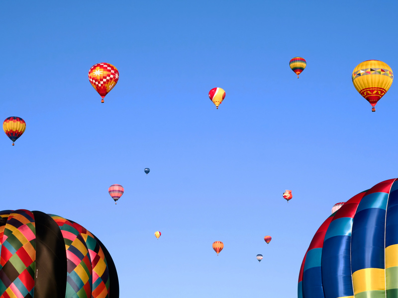 Puzzle Globos aerostáticos