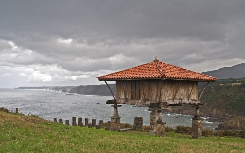 Puzzle Hórreo en la costa