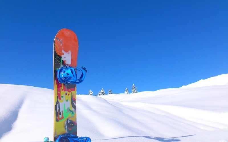 Puzzle Tabla de snowboard
