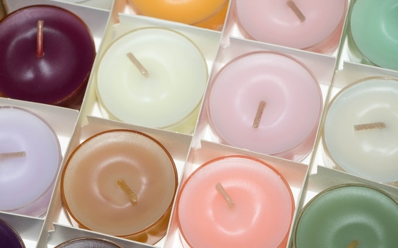 Puzzle Velas de colores